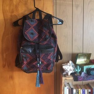 Mossimo Boho Knit Backpack